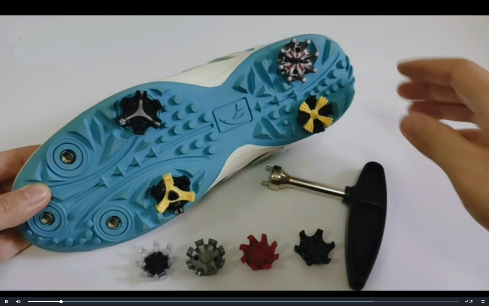 Amazon.com : Shuzhu Golf Shoes Spike Wrench Gifts Adjustment Cleat
